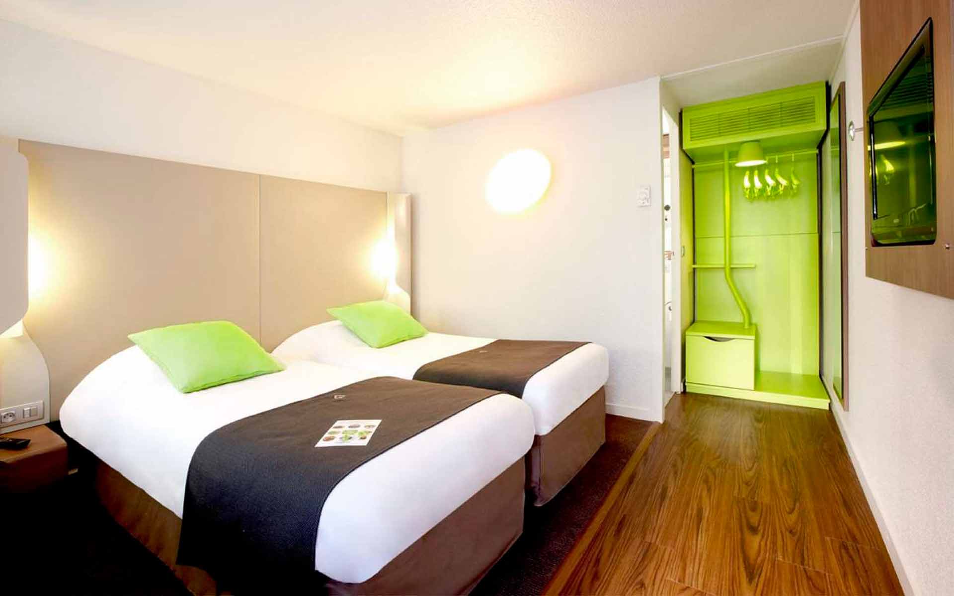 Groupe MyHotels – Campanile Chartres – Chambre lits jumeaux