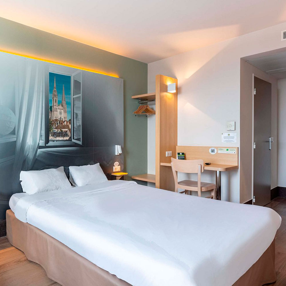 Groupe MyHotels – B&B Chartres Océane – Chambre carré