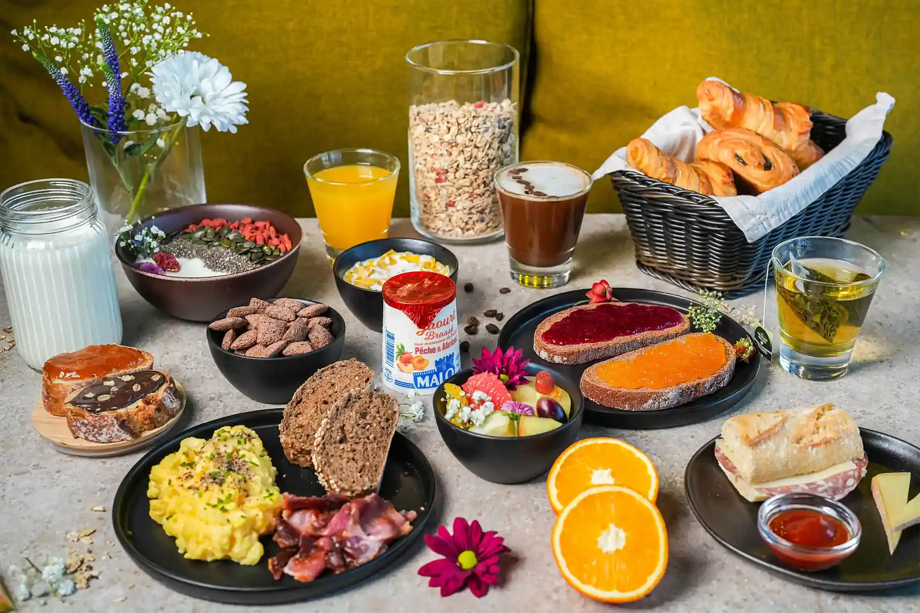 Groupe MyHotels – B&B Béthune – petit déjeuner