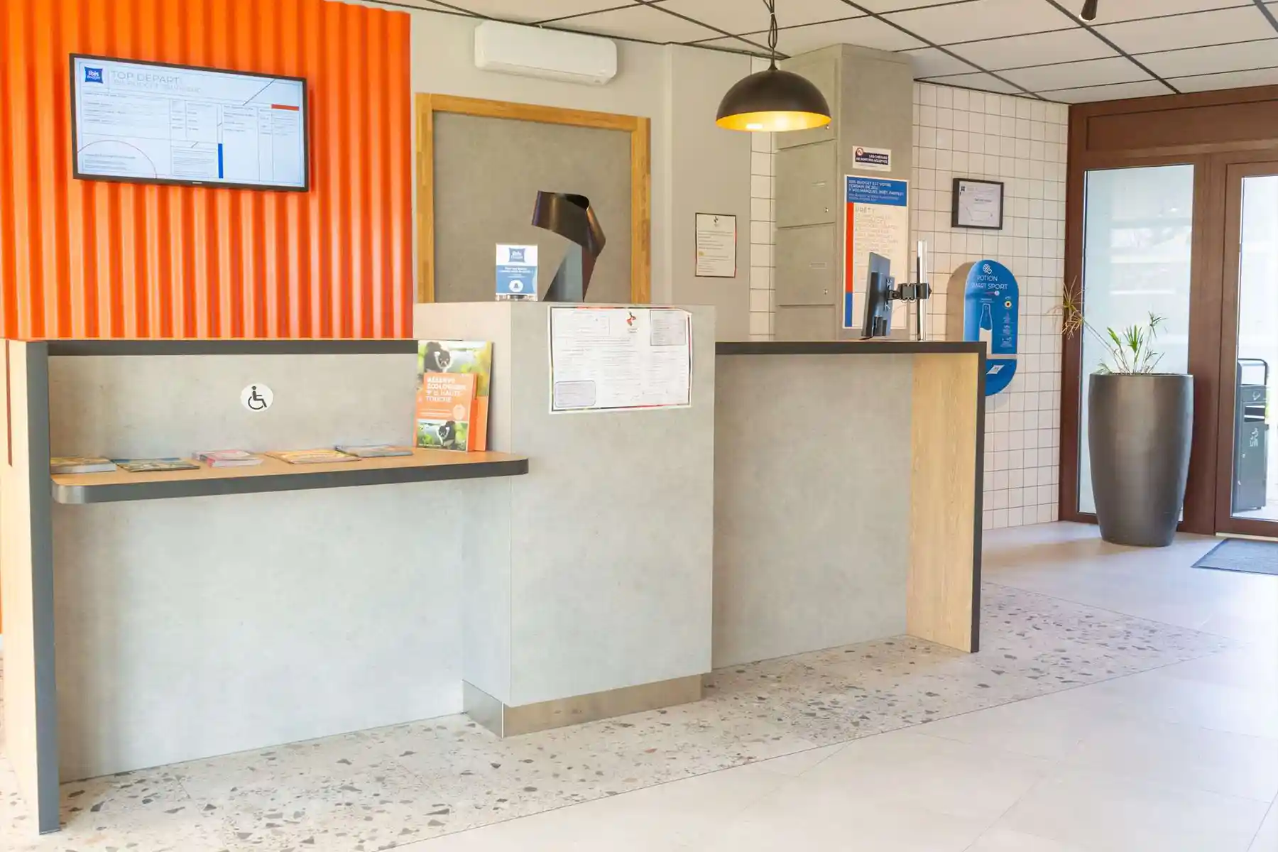 Groupe MyHotels – Ibis Budget Tours Sud – Réception